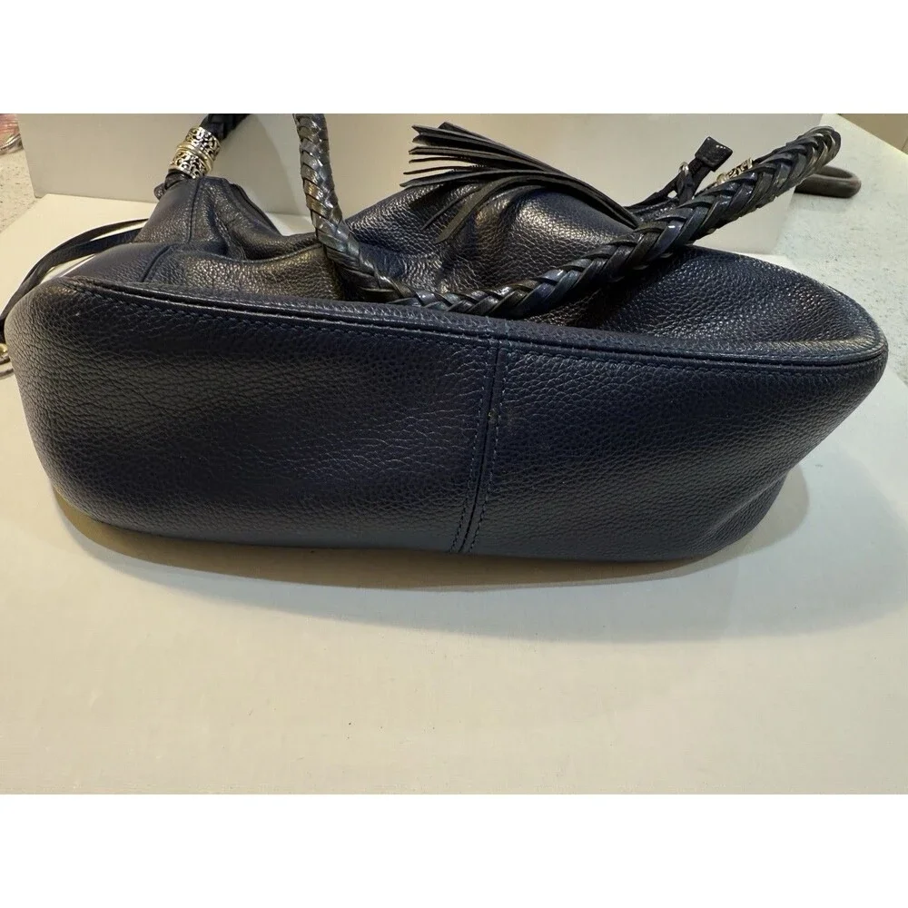 Michael Kors Black Nappa Soft Leather Slouchy Hobo Shoulder Handbag Purse